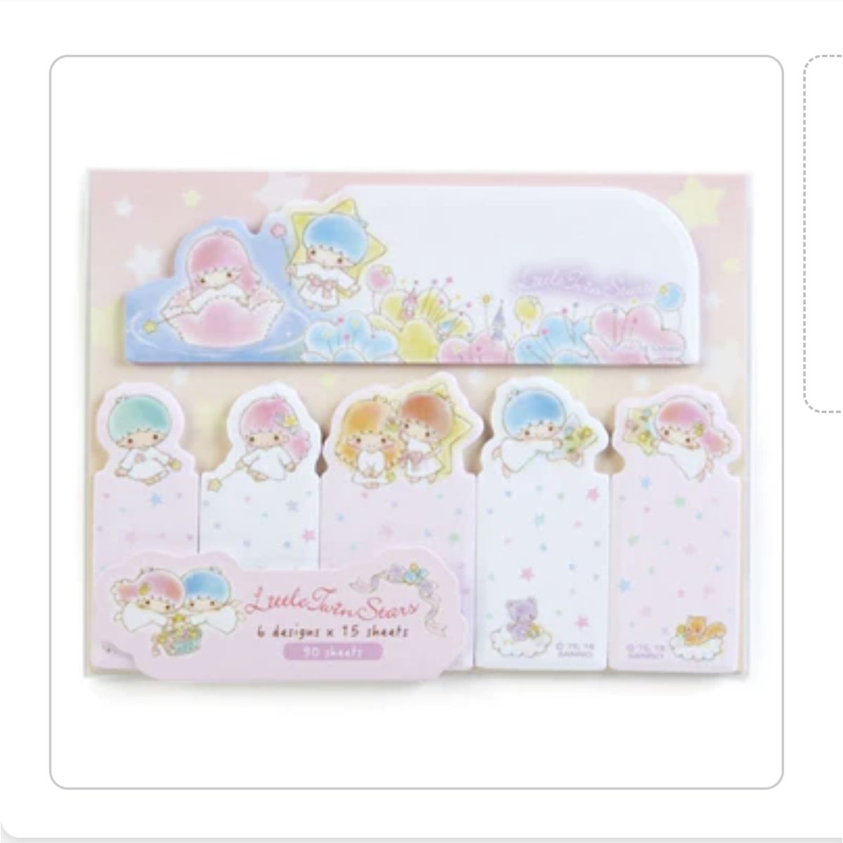 SANRIO - Sanrio - Notas Adhesivas 18 Marking Little Twin Stars