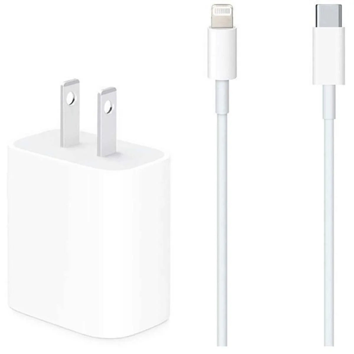 IMPORTADO MC - Cargador Rápido para iPhone o Apple de 20W tipo C  cable Lightning