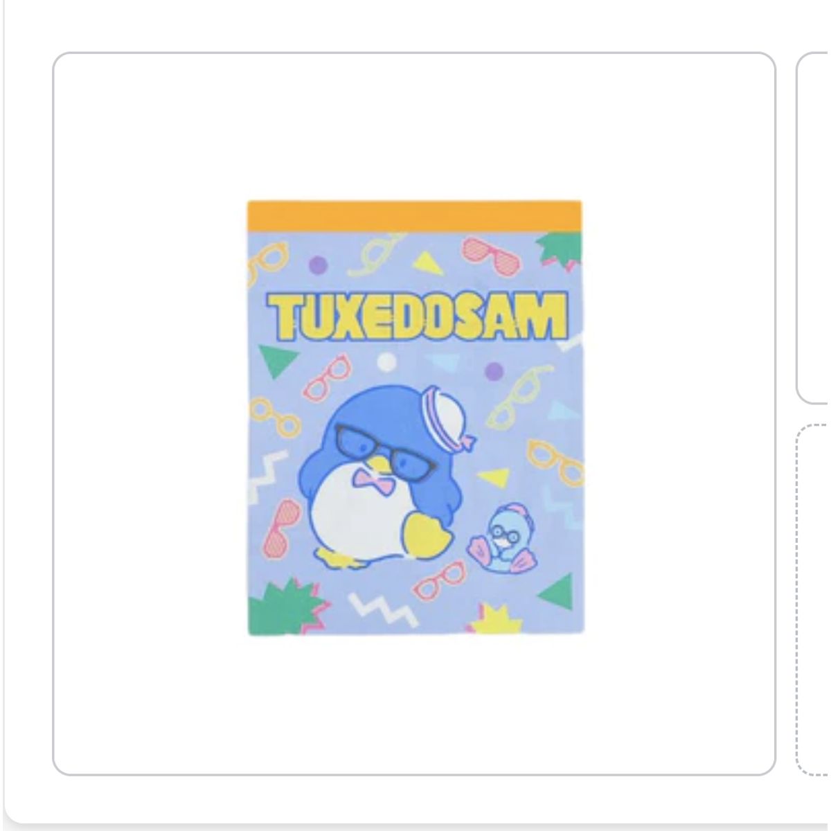 SANRIO - Sanrio - Mini Libreta Tuxedo Sam Glasses