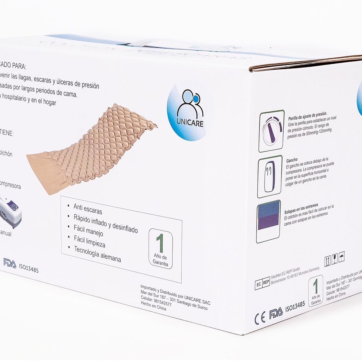 GENERICO - COLCHON ANTI ESCARAS UNICARE
