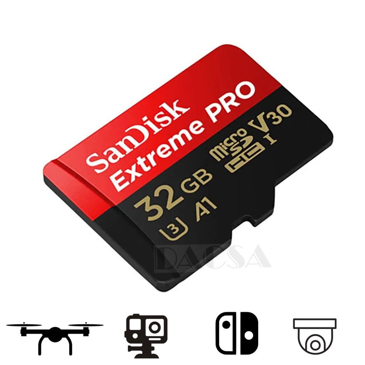 SANDISK - Sandisk memoria microsd 32gb extreme pro 4k uhd gopro drones