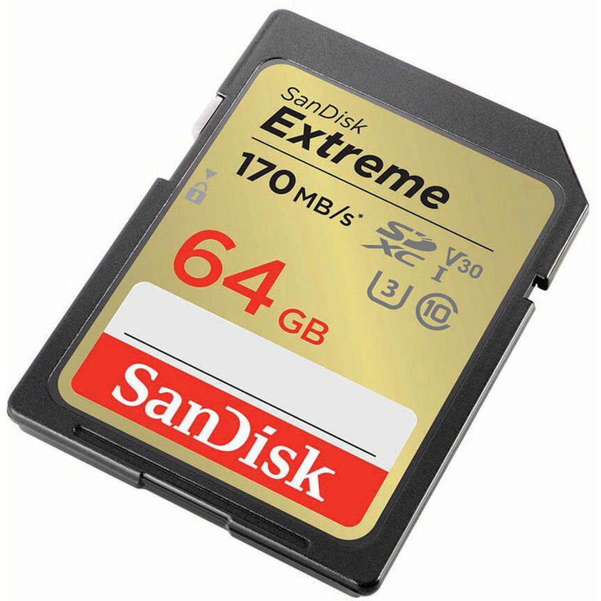 SANDISK - Tarjeta de memoria sandisk extreme sd 64gb uhs-i u3