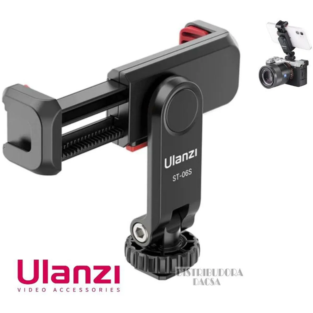 ULANZI - Adaptador de celular para tripode ulanzi st-06s