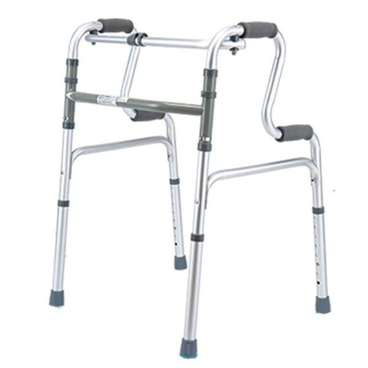 FIRST CARE - Andador Aluminio Doble Agarre Plegable