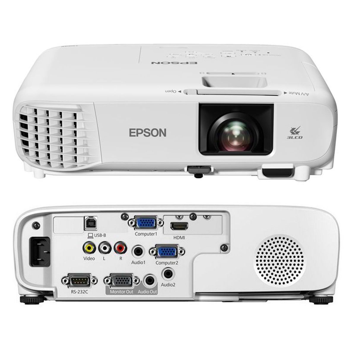 EPSON - Proyector Epson PowerLite X49, 3600 Lúmenes, 1024x768, XGA V11H982020