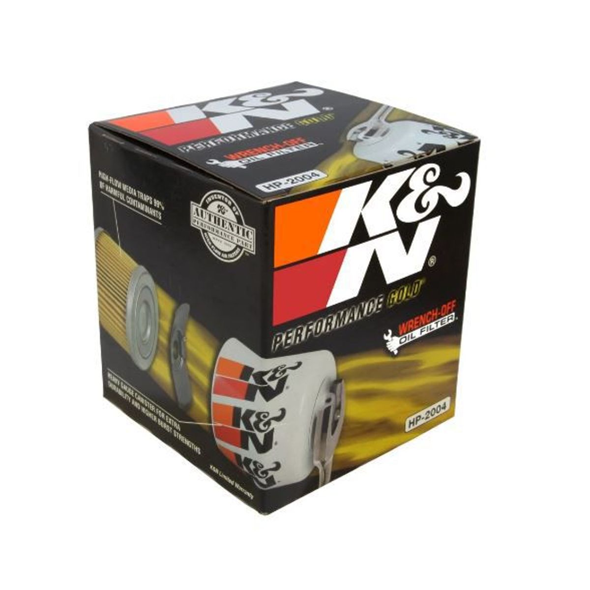 K&N - FILTRO DE ACEITE KN HP-2004