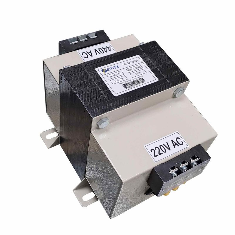 GENERICO - Transformador monofasico de 440v a 220v 500w 60hz