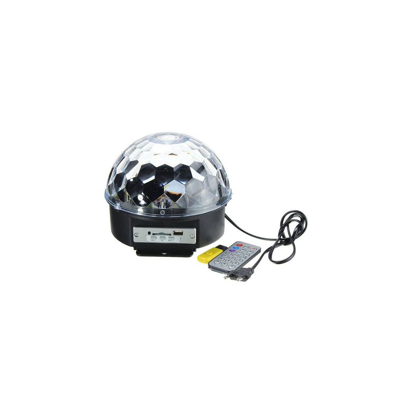 SEISA - Parlante Bluetooth  Mágic Ball LED Multicolor para Fiesta