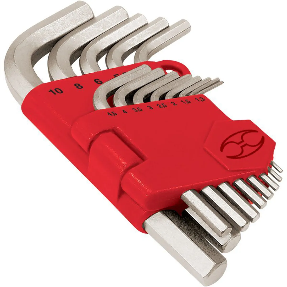 TRUPER - Juego Llaves Allen x 13 Pzas en Pulgadas Truper 15545 - Cromado