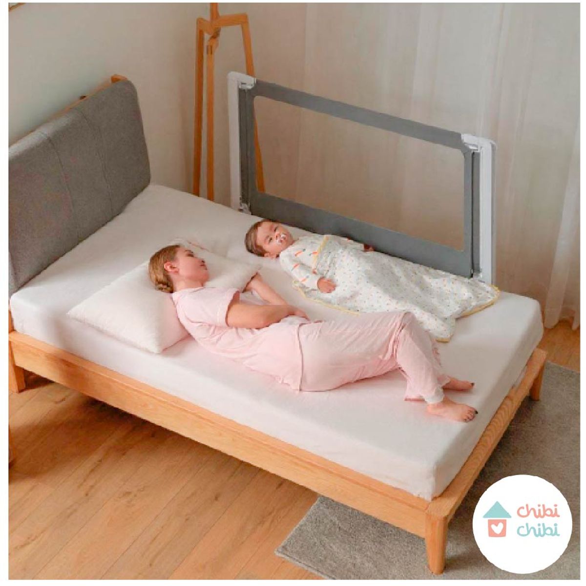 CHIBI CHIBI - Baranda de Seguridad Chick Deluxe 2 Plazas - 1.35mts