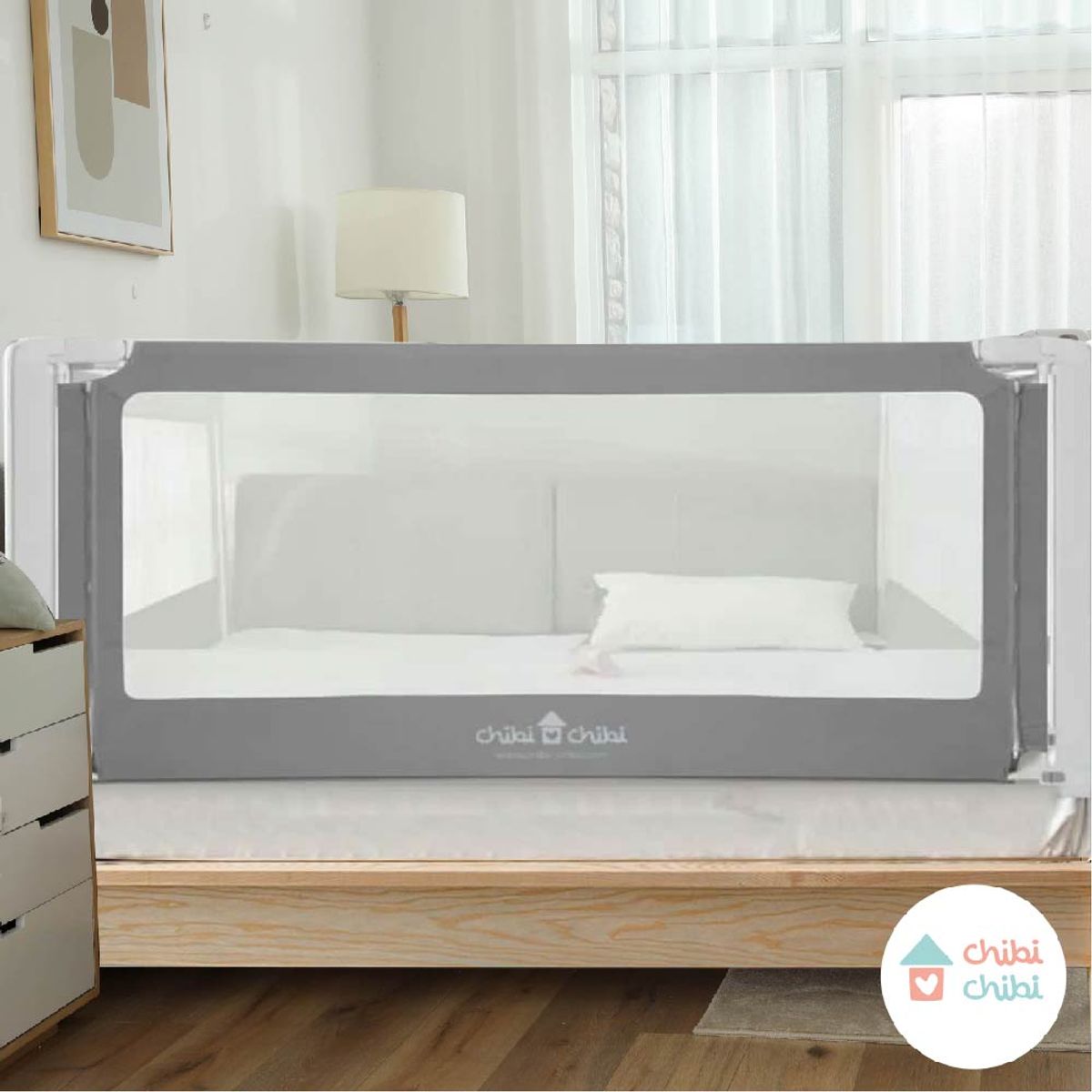 CHIBI CHIBI - Baranda de Seguridad Chick Deluxe 2 Plazas - 1.35mts