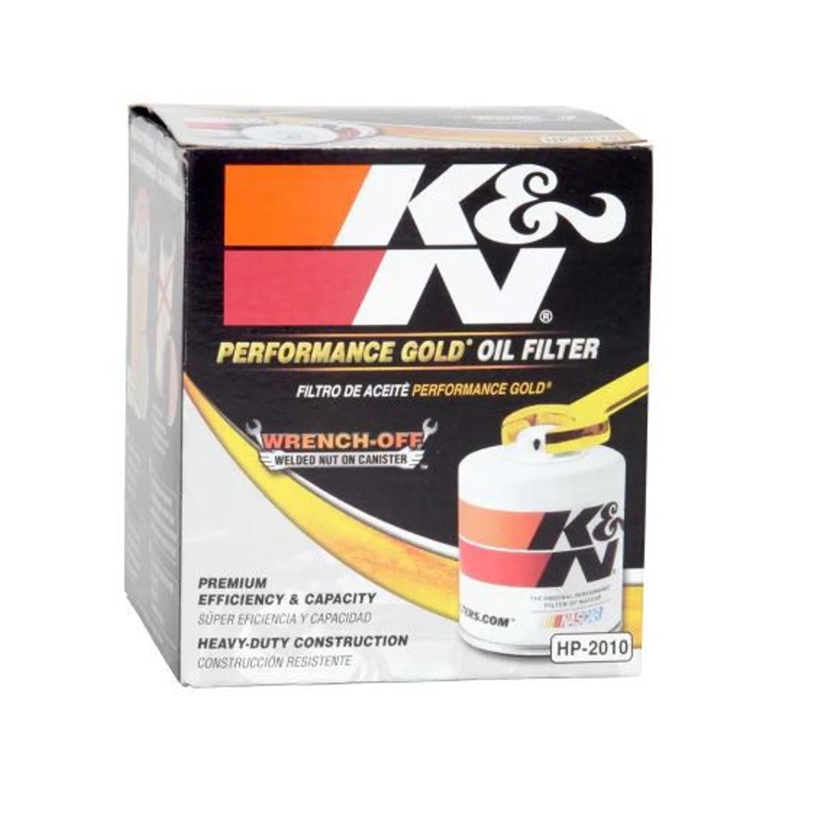 K&N - FILTRO DE ACEITE KN HP-2010