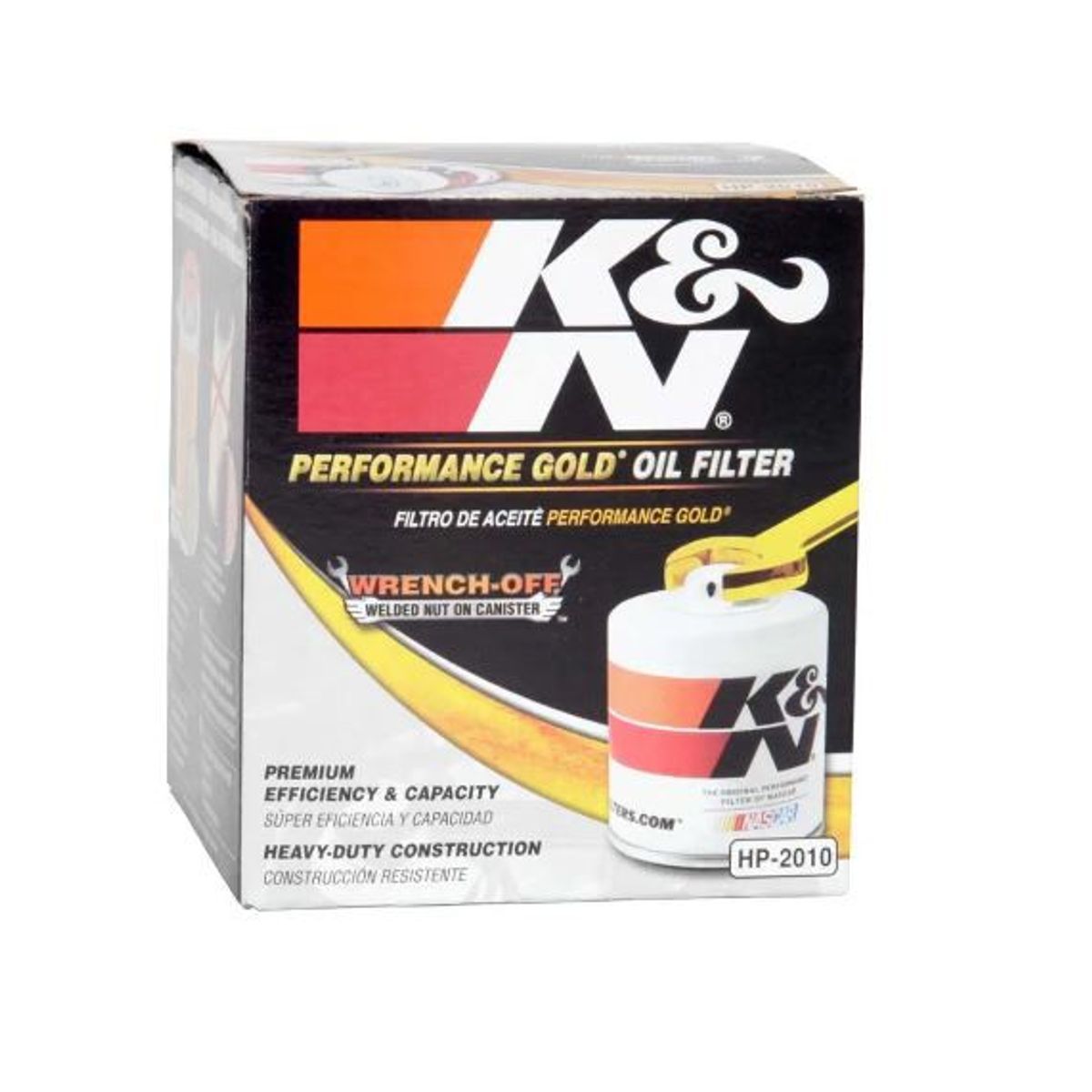 K&N - FILTRO DE ACEITE KN HP-2010