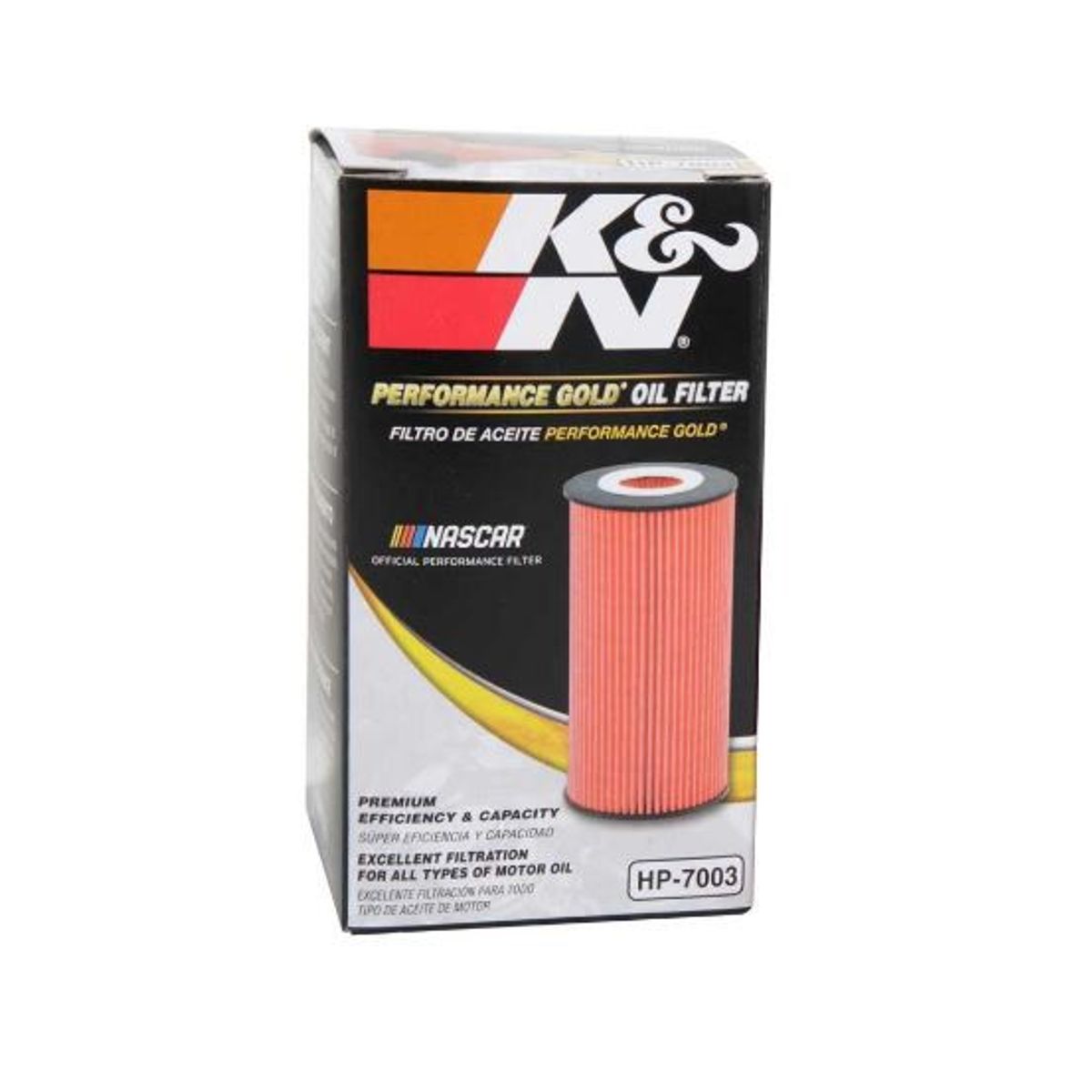 K&N - FILTRO DE ACEITE KN HP-7003