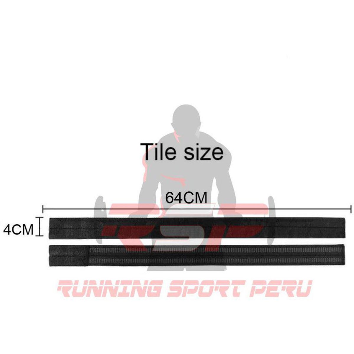 RUNNING SPORT PERU - Straps Jaladeras Crossfit Gym Levantamiento Negro