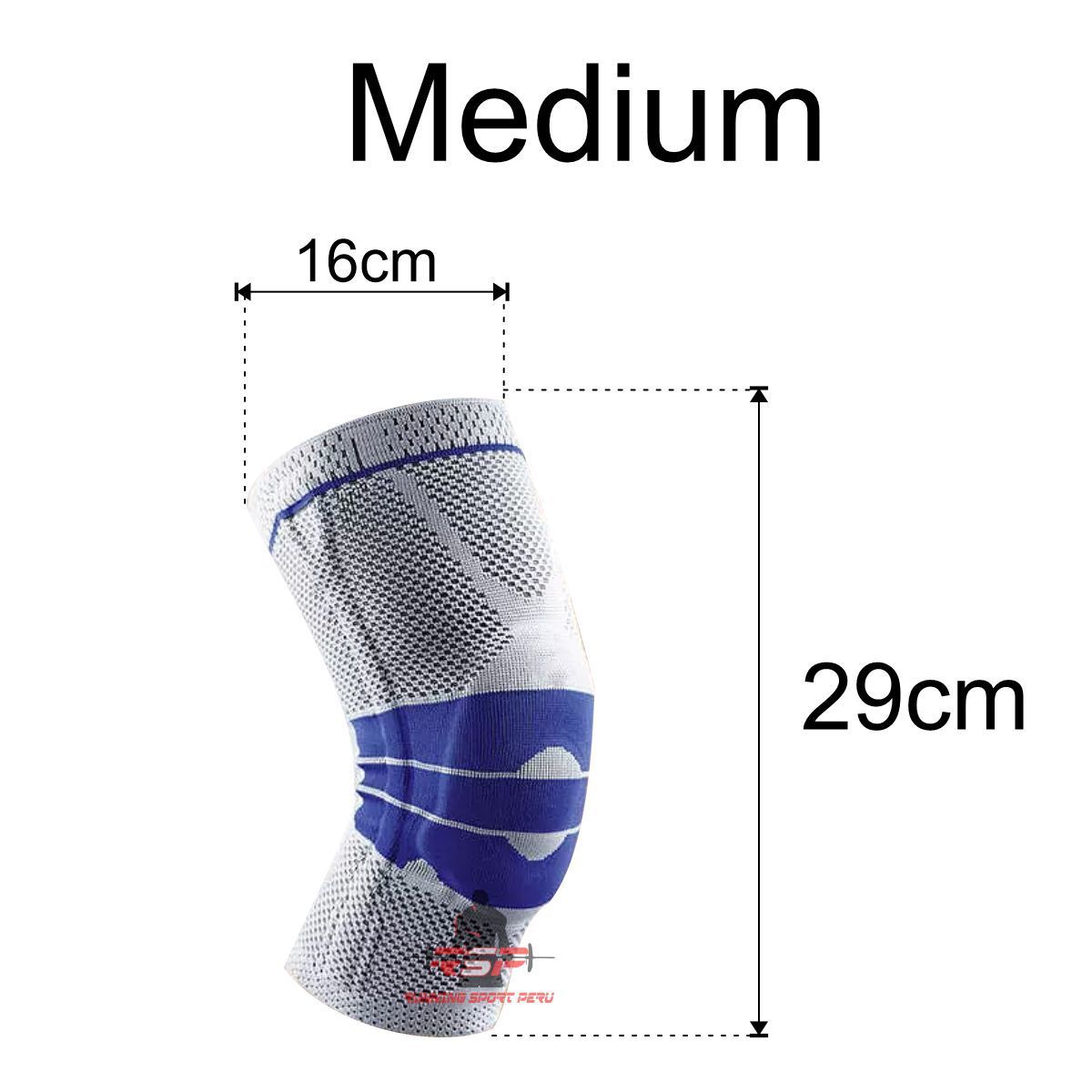 RUNNING SPORT PERU - Rodillera Estabilizadora Deportiva Talla M