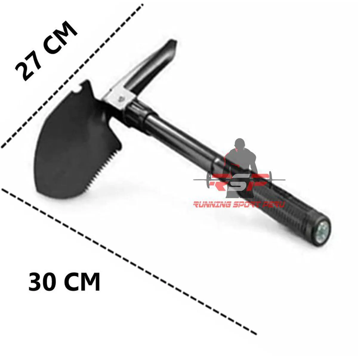 RUNNING SPORT PERU - Pala con Brújula Multifunción Plegable Supervivencia