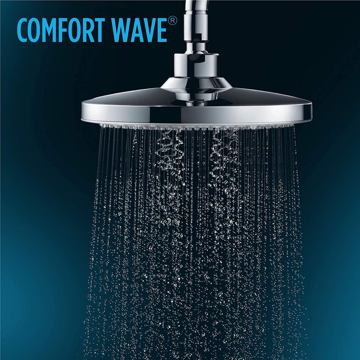 TOTO - Ducha modelo Comfort Wave cuadrada marca TOTO