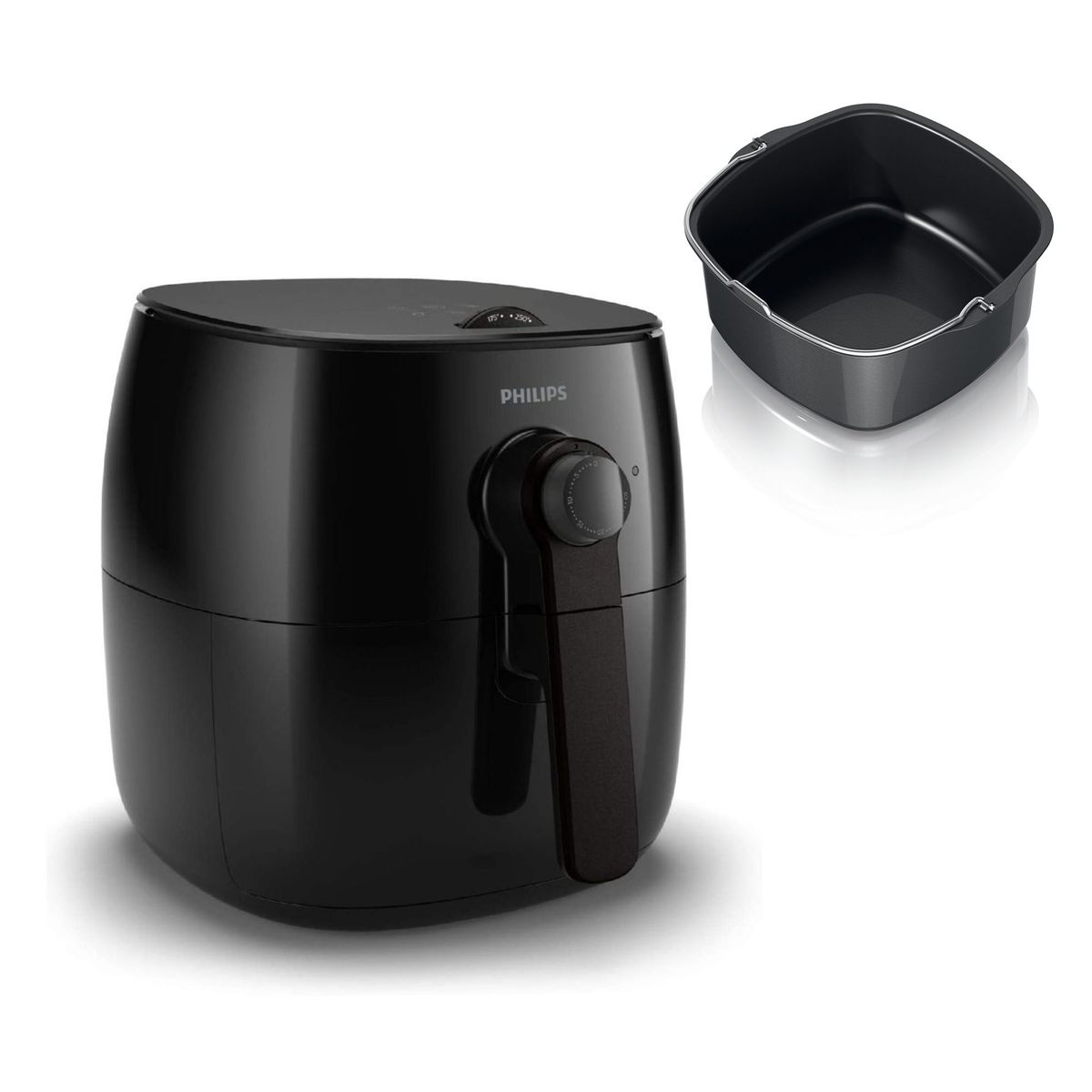 PHILIPS - Freidora de aire 4lt premium + Accesorio hornear Philips