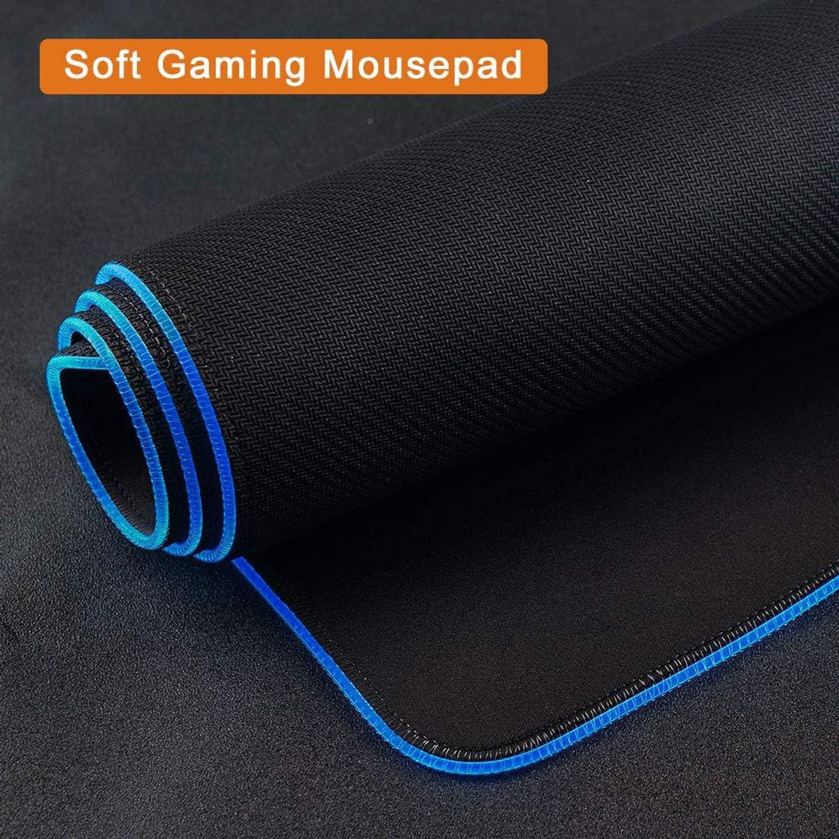 ELMEJORPRECIO - MousePad RGB Gamer Calidad Premium 80cm De Largo Con Led Multicolor