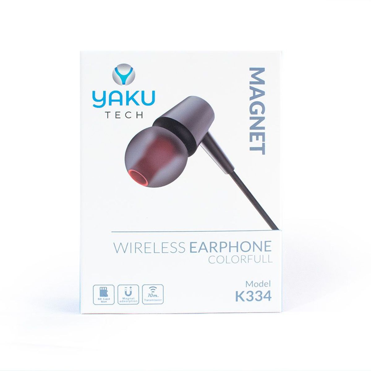 YAKUTECH - Audífonos Bluetooth K334 Yaku Tech Negro