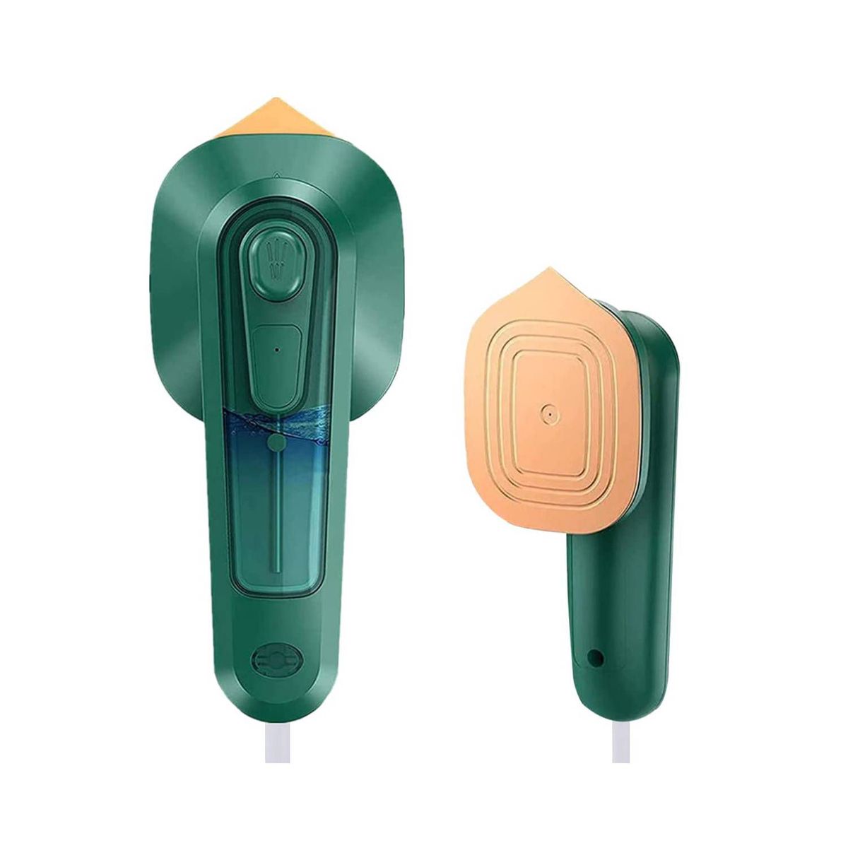 LH ELECTRONIC - Mini Plancha Portátil Verde Planchado a Vapor Electrico Viajero