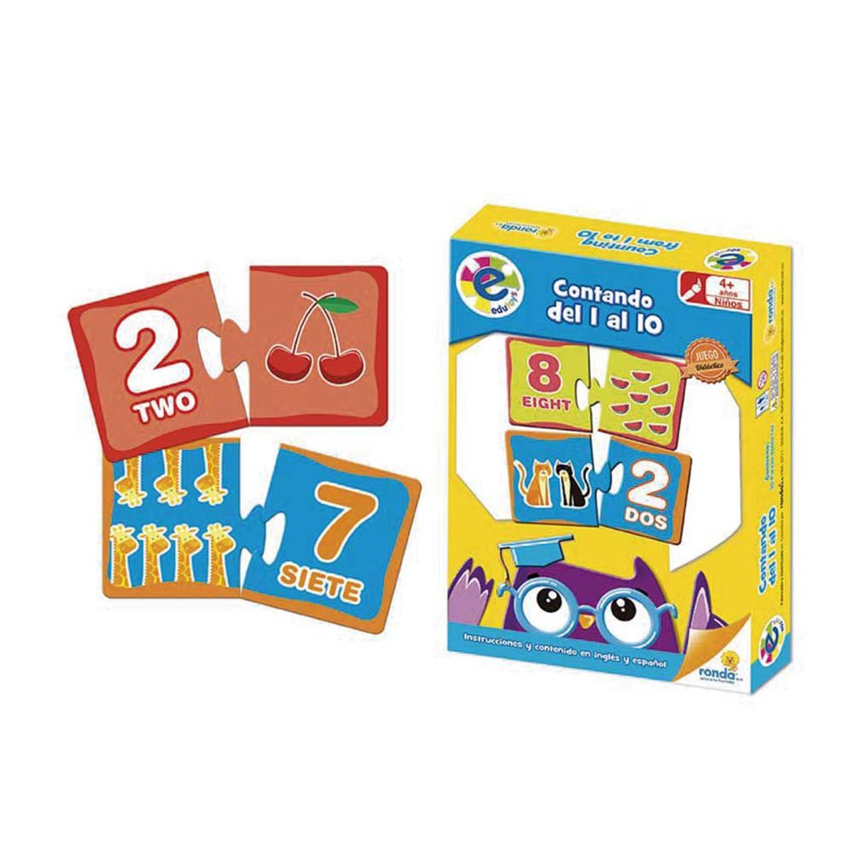 RONDA - JUEGO DIDÁCTICO CONTANDO DEL 1 AL 10