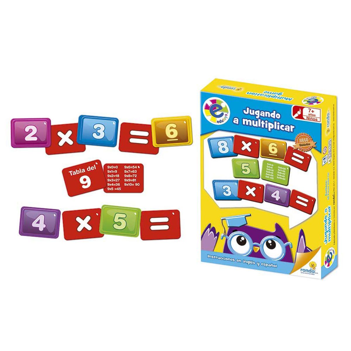 RONDA - JUEGO DIDÁCTICO JUGANDO A  MULTIPLICAR