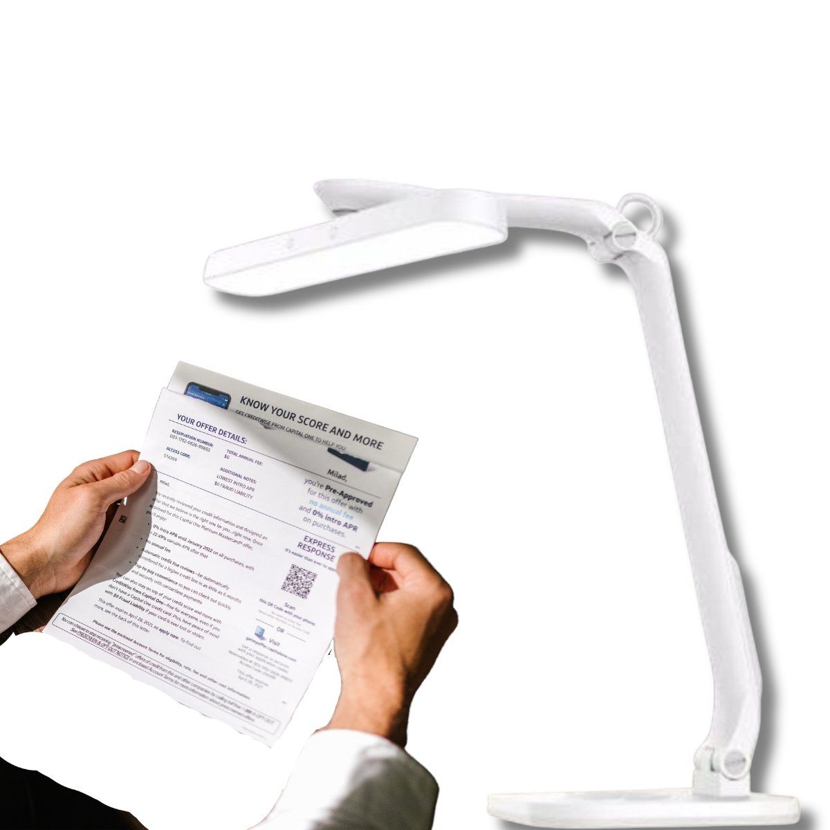 ELMEJORPRECIO - Lampara Led Recargable Intensidad Regulable Táctil Giratoria 360°