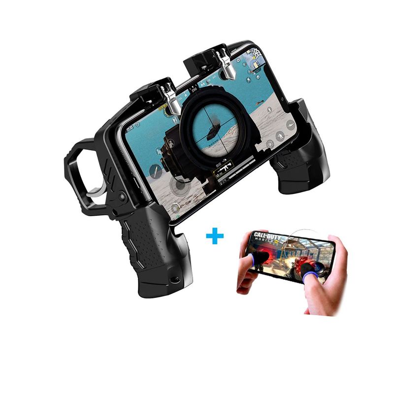 GENERICO - Gamepad Mando para Celular Android iOS con Gatillos K21.