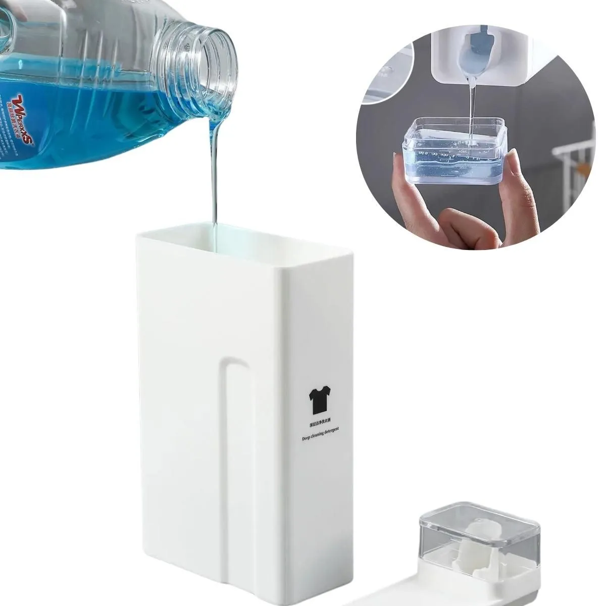 ELMEJORPRECIO - Frasco Dispensador De Detergente Suavizante de 1 Lt