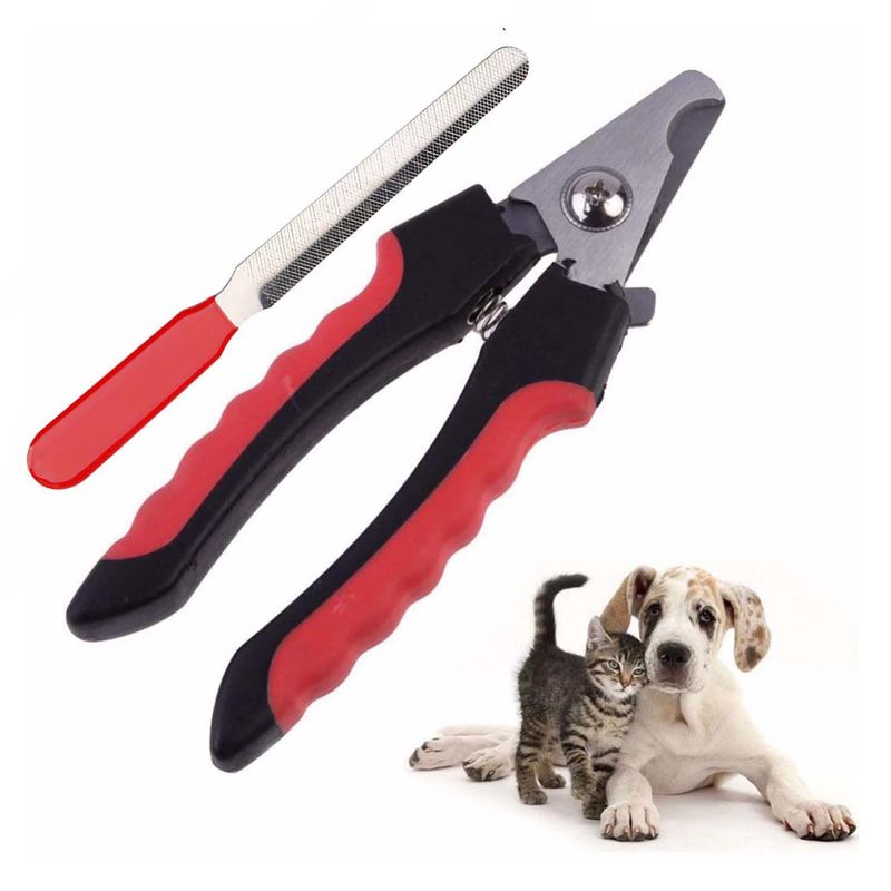 GENERICO - Corta Uñas para Mascotas Gato Perro Conejo  Limador