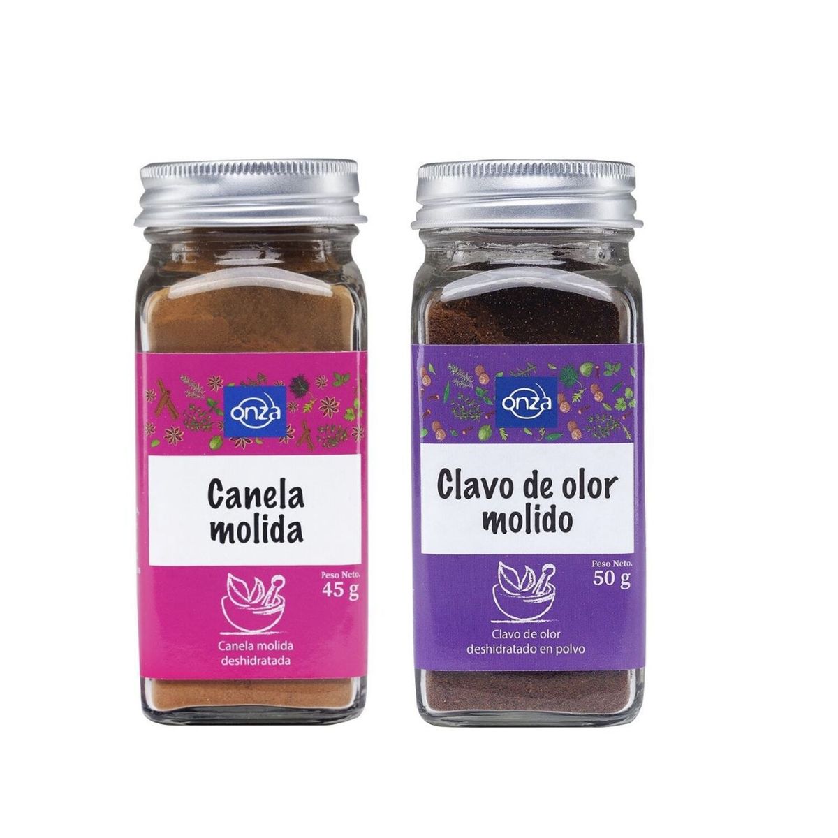 ONZA - Bipack Especias en pote - Postres Perfectos I