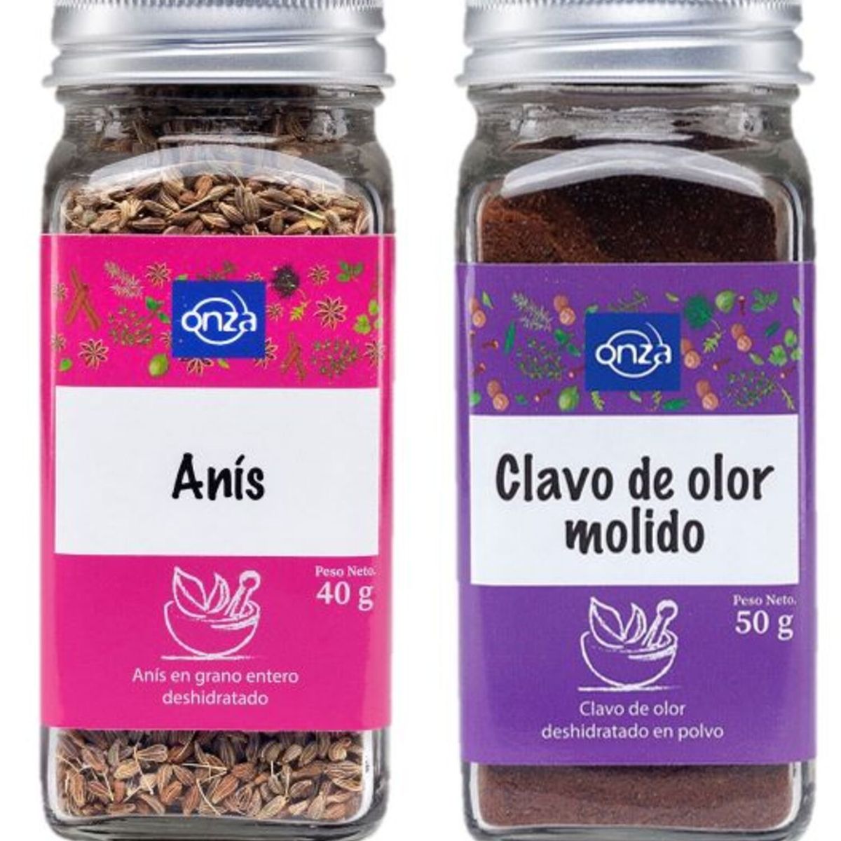 ONZA - Bipack Especias en pote - Postres Perfectos II