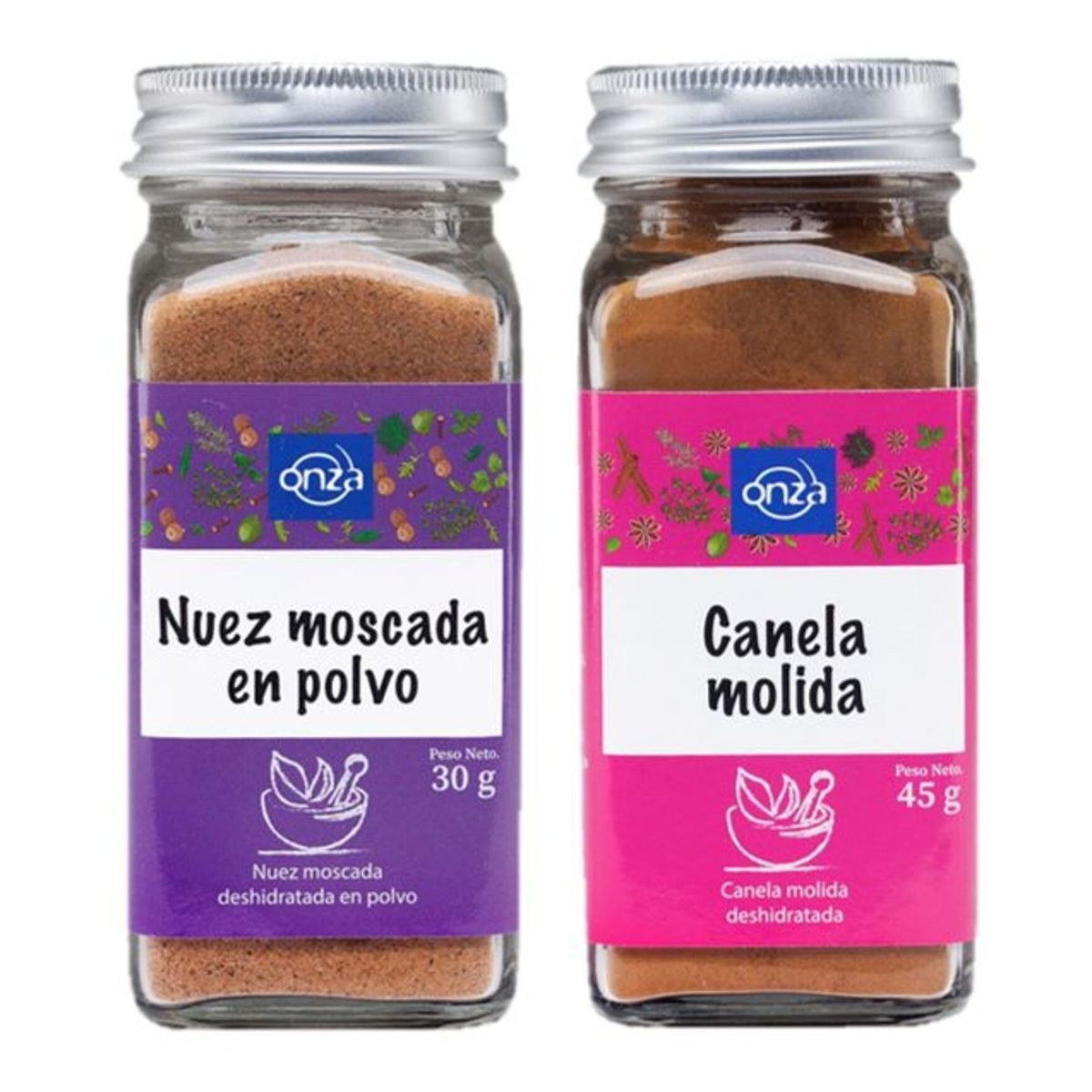 ONZA - Bipack Especias en pote - Postres Perfectos III