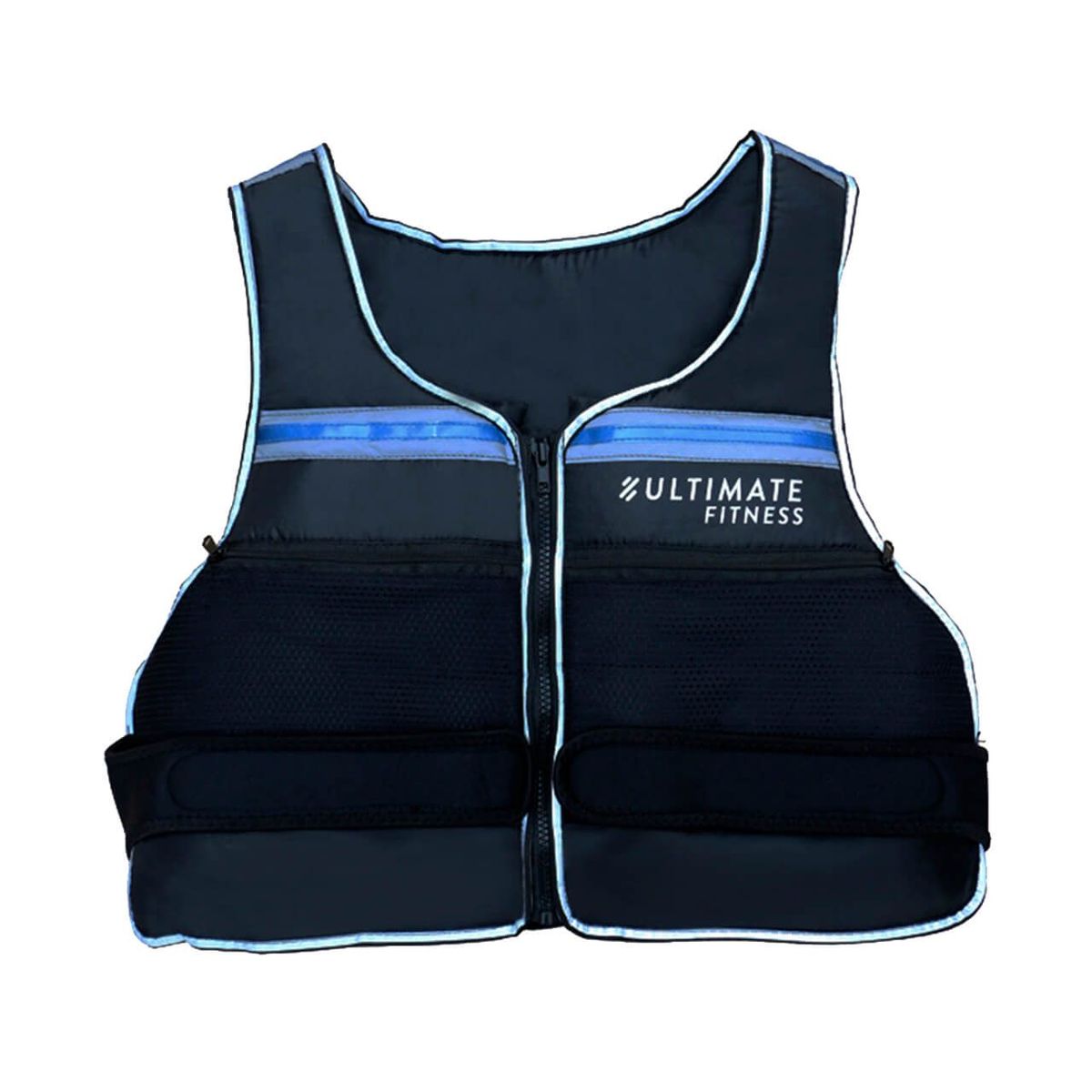 ULTIMATE FITNESS - Chaleco Peso 10 kg Peso Intercambiable Pro