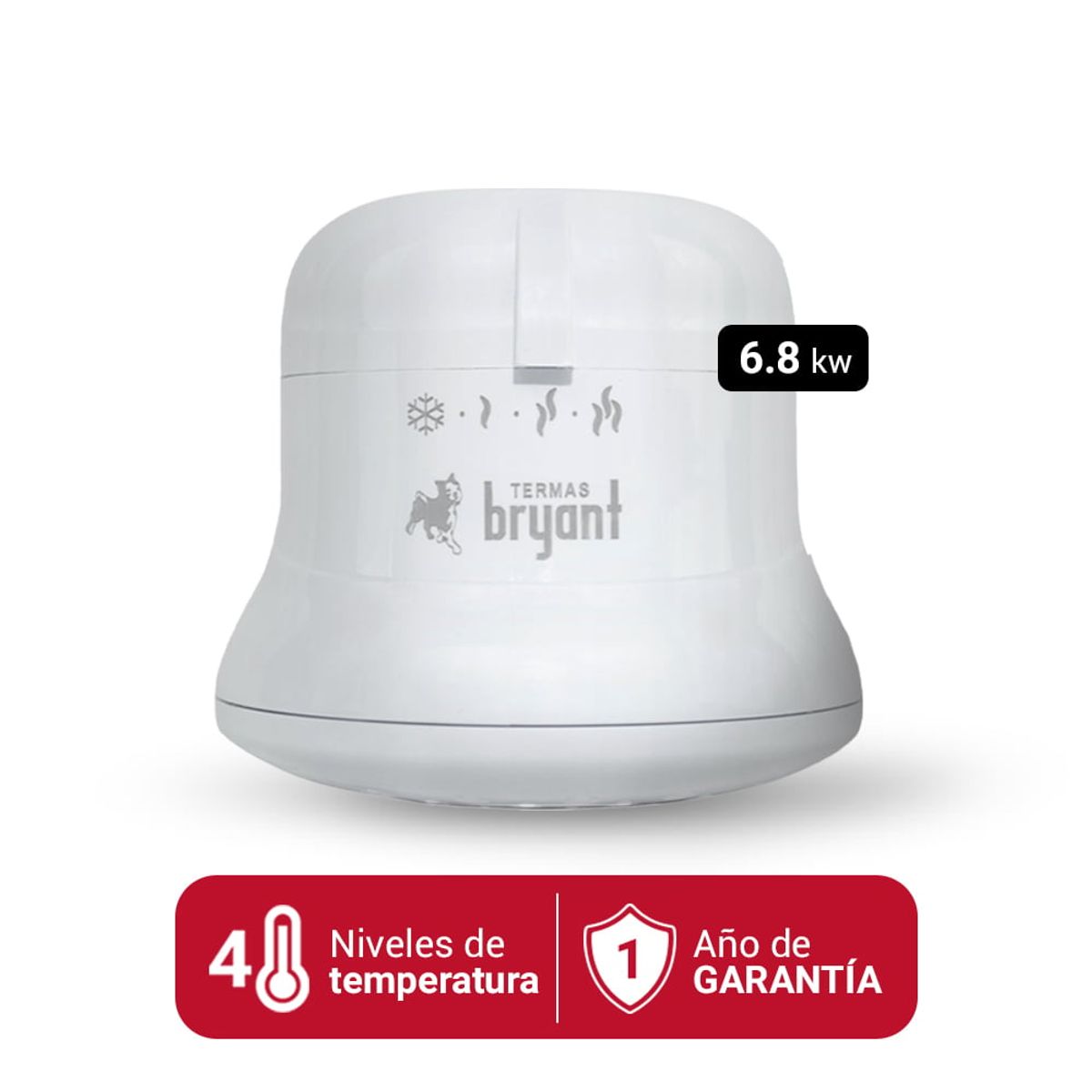 BRYANT - DUCHA ELÉCTRICA IDEALE 6.8 KW BRYANT.