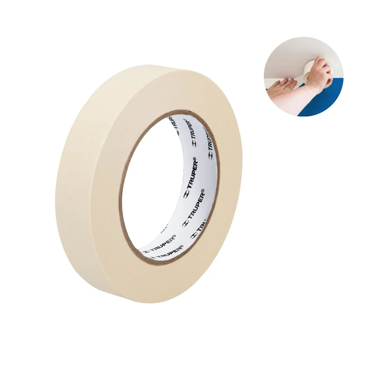 TRUPER - Cinta masking tape 1x50m truper