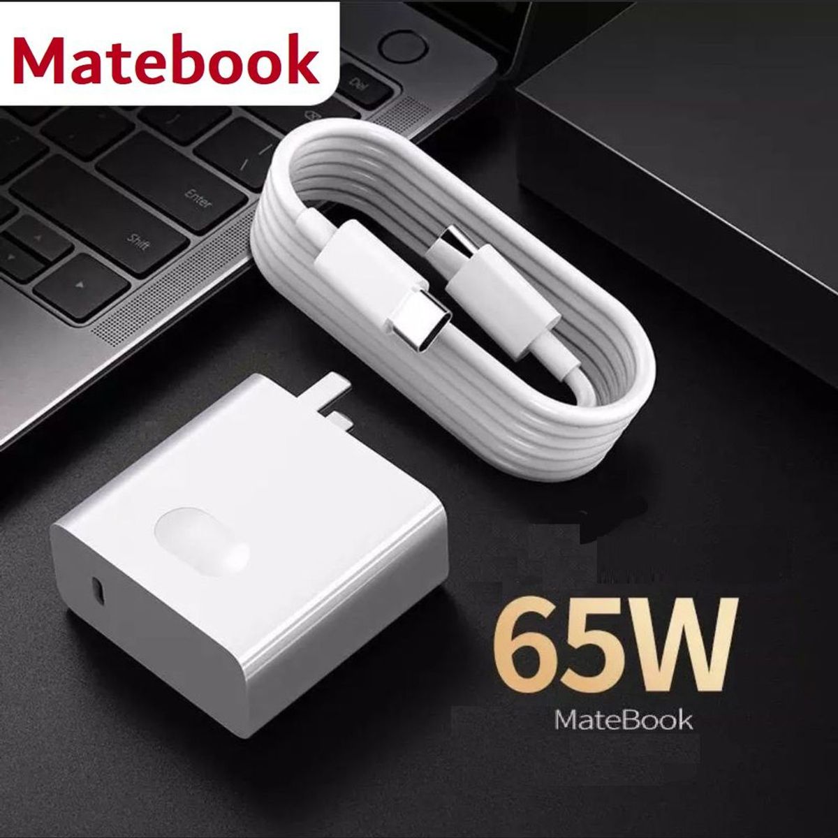 GENERICO - Cargador para Huawei Matebook 13 D14 D15 X Pro