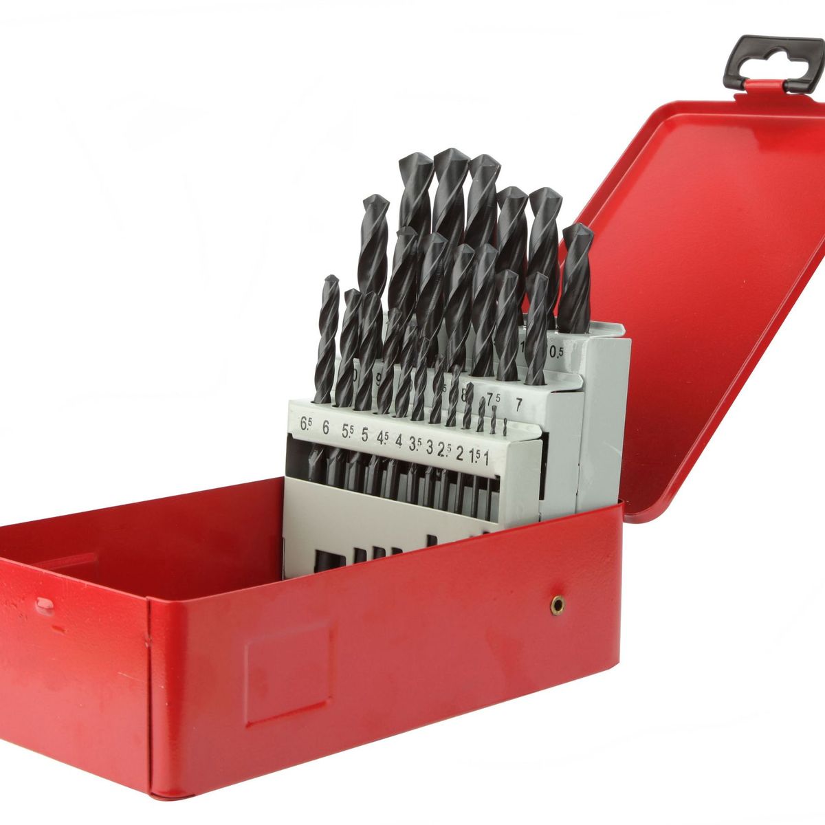 DIAGER - JUEGO DE BROCAS HSS STANDAR LAMINADA (25 piezas) 0.5 a 13mm - DIA776D