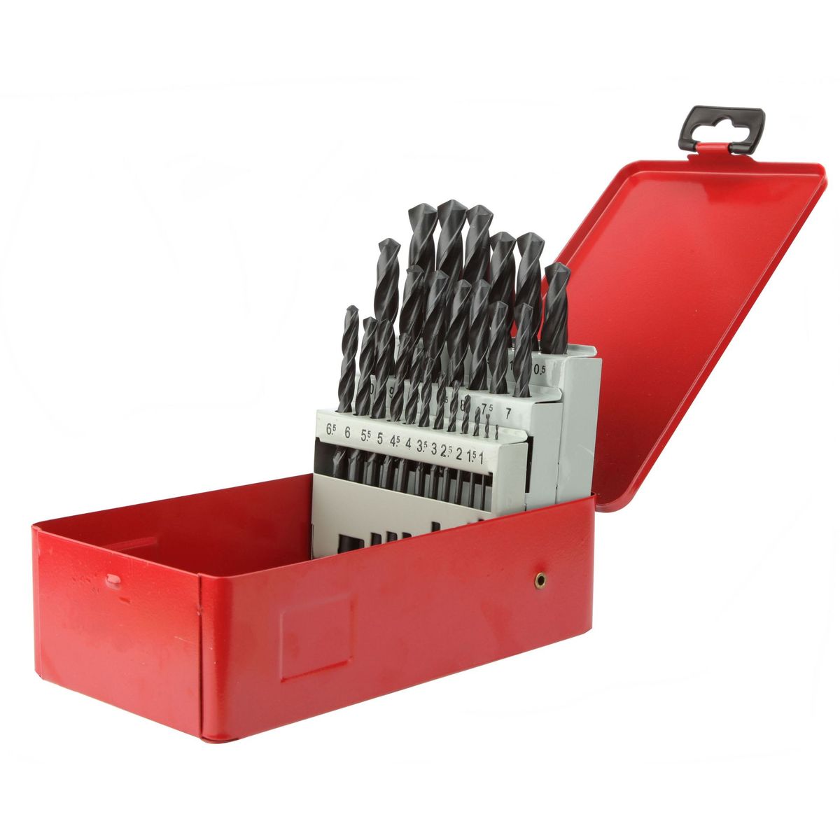 DIAGER - JUEGO DE BROCAS HSS STANDAR LAMINADA (25 piezas) 0.5 a 13mm - DIA776D