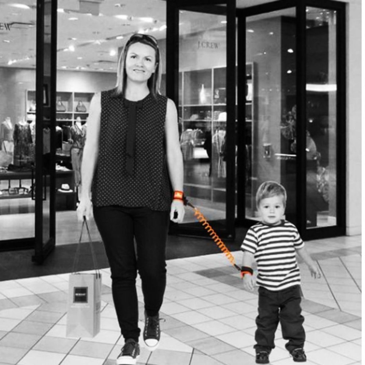 MOOSE - Pulsera antipérdida Moose Noose Naranja