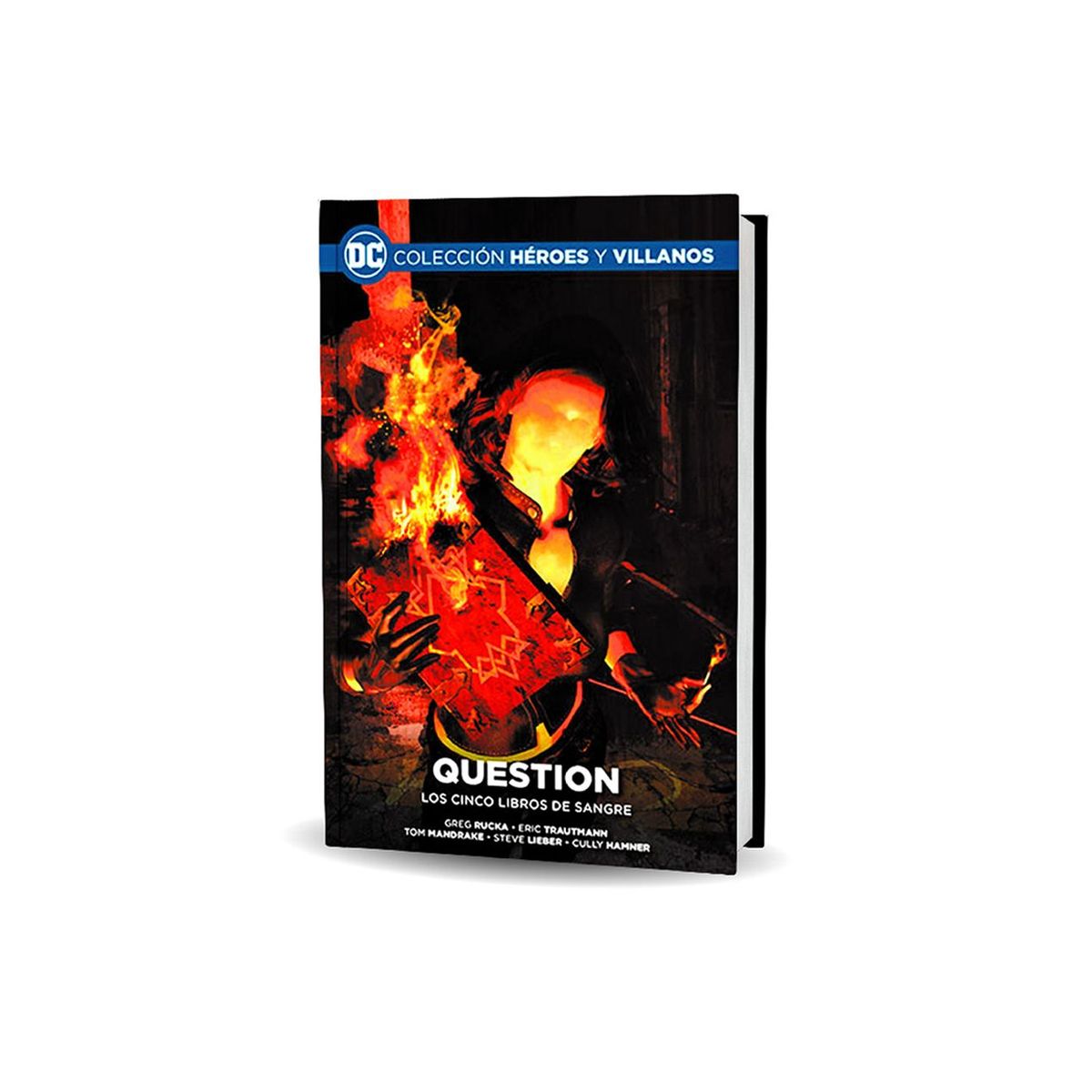 DC COMICS - DC HEROES Y VILLANOS THE QUESTION LOS CINCO LIBROS DE SANGRE