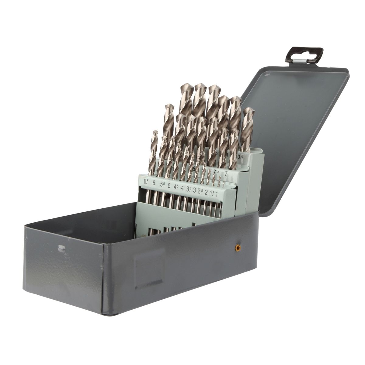 DIAGER - JUEGO DE BROCA METAL HSS PRO Ø1 a 13mm (25 Piezas)  - DIA747D