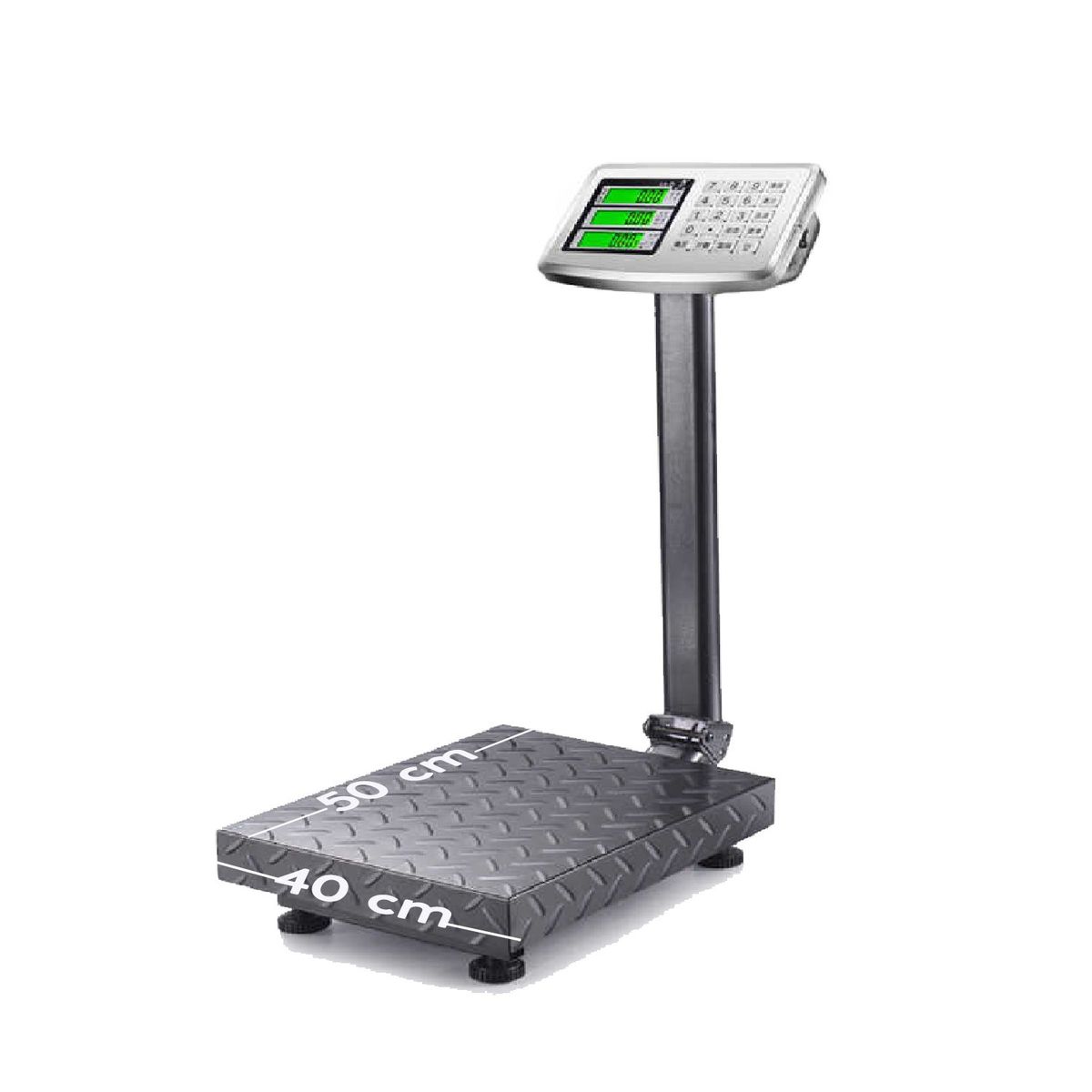 GENERICO - Balanza Industrial 300 Kg con Plataforma ACSTCS-300K