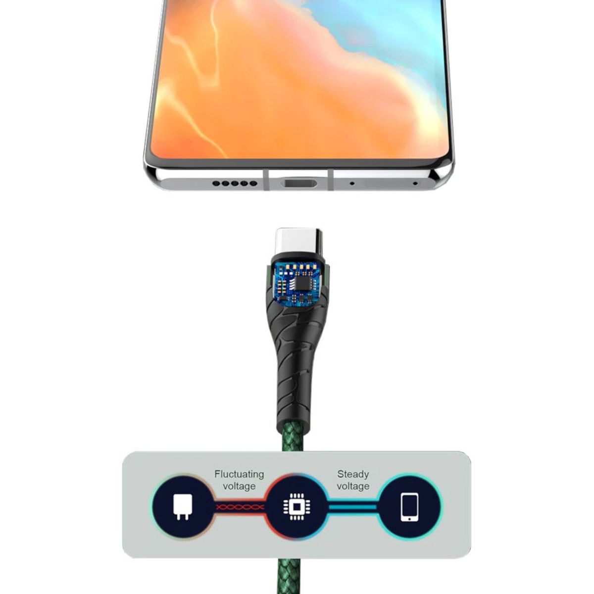 LDNIO - Cable Ldnio de carga Rápida USB a Lightning 1 m 15w