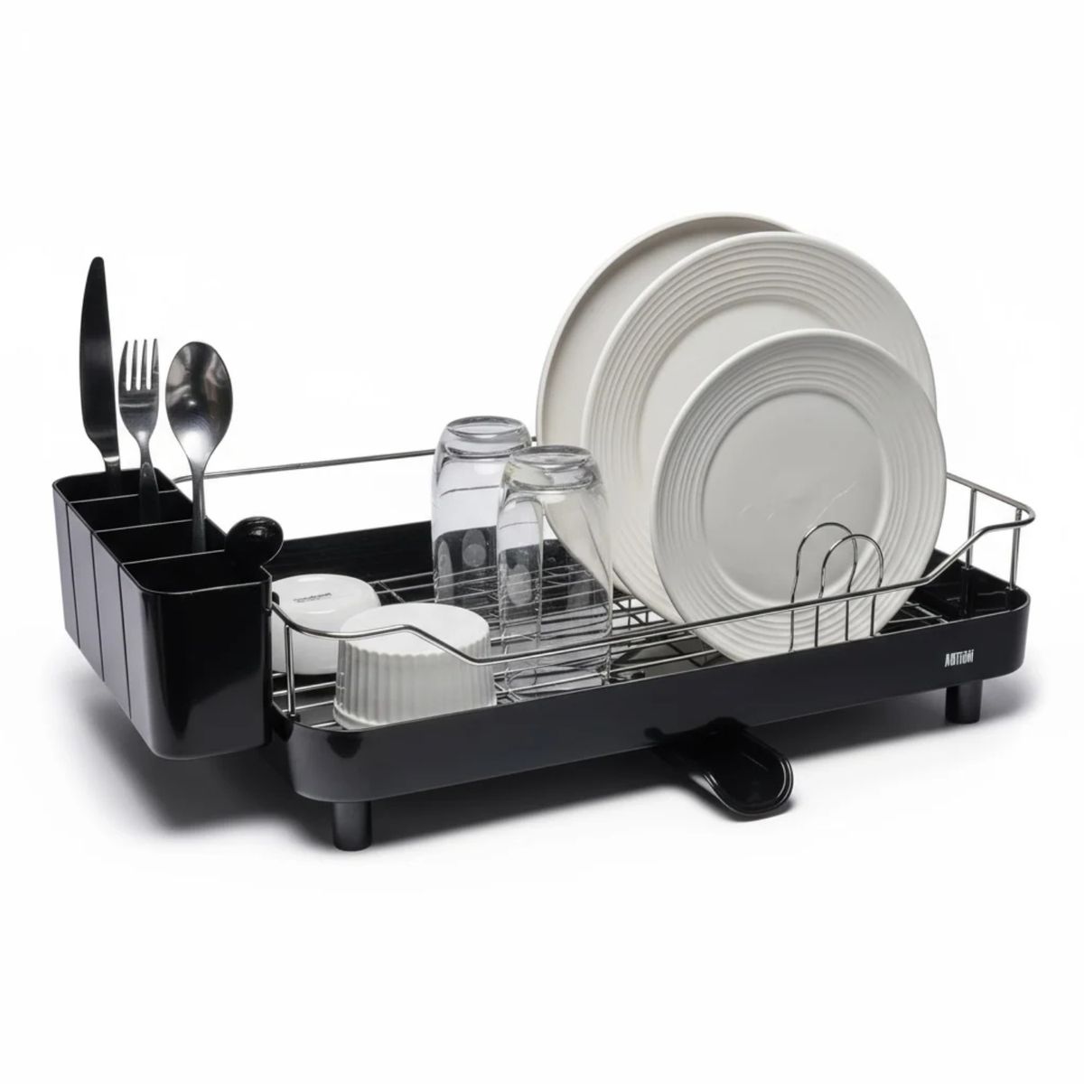 KOTIINI - Escurridor de platos Smart Plus Kotiini negro