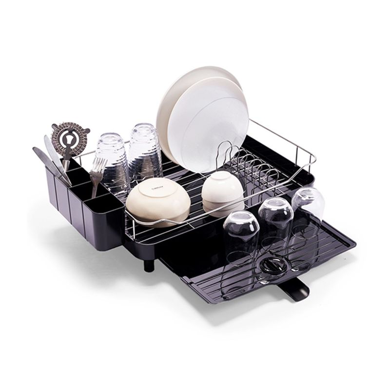 KOTIINI - Escurridor de platos Smart Plus Kotiini negro