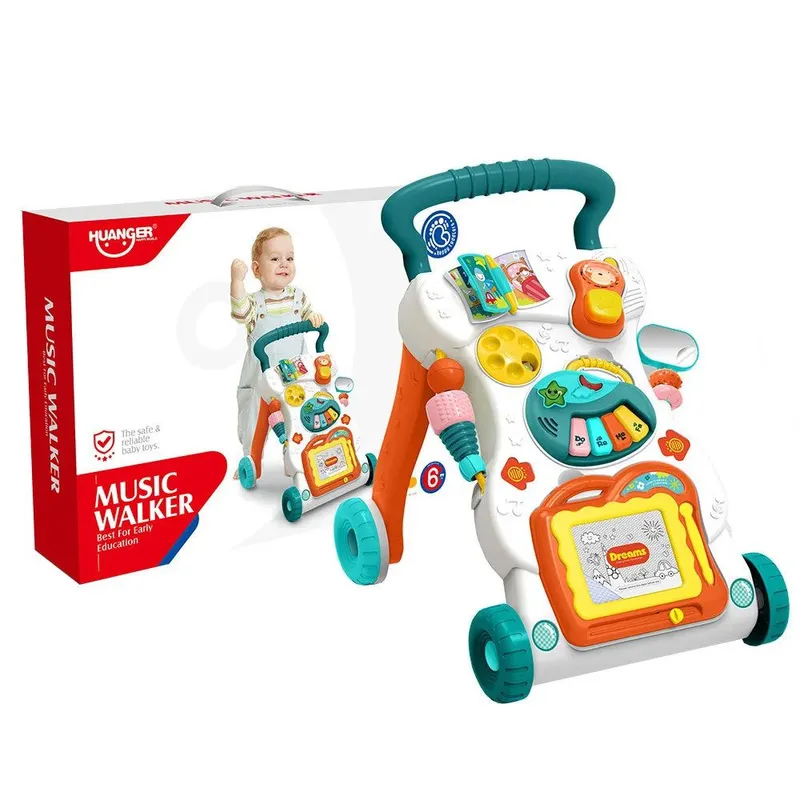HUANGER - Caminador y Andadera Musical para Bebé
