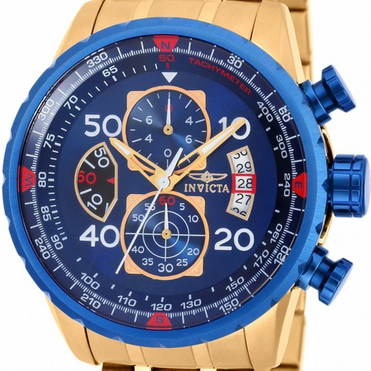 INVICTA - Invicta - Reloj 19173 Aviator para Hombre